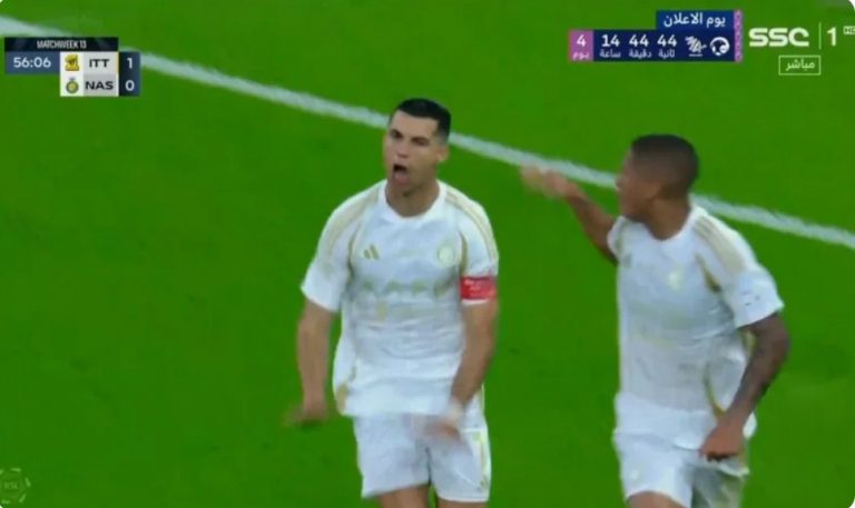 The crazy scenario that happened between Ronaldo and Karim Benzema in the Saudi League today
