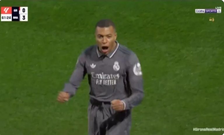 Kylian Mbappe’s world-class goal and the fantastic way the French gazelle dec,eived everyone on the pitch