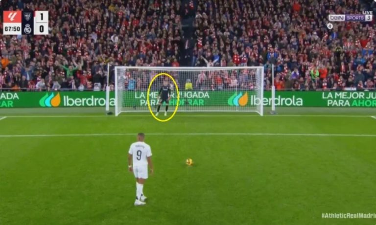 Mbappe’s amazing penalty kick that became the talk of the world and caused Real Madrid to lose to Athletic Bilbao