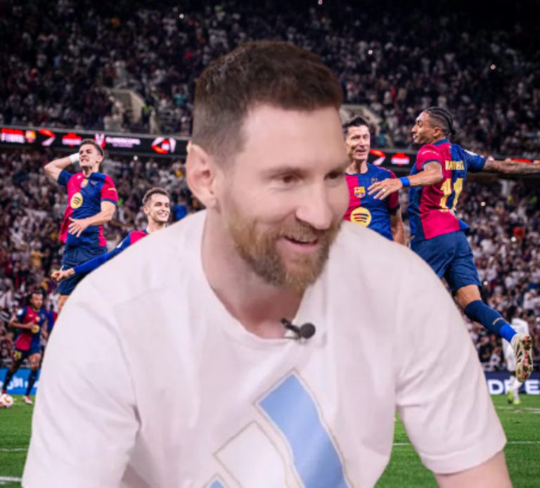 Neither Rafinha nor Yamal… Legend Lionel Messi surprises everyone and reveals the Barcelona star who dominated the Clasico stadium and stole the spotlight