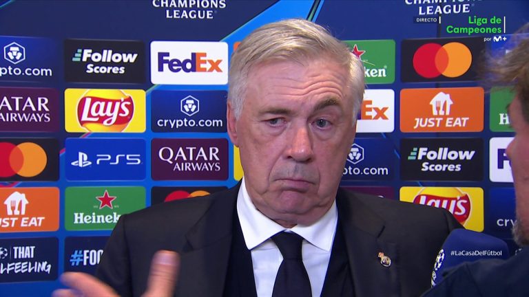 After the big win over Salzburg with five goals… Ancelotti surprises Real Madrid’s best player in the match and an exciting message from Vinicius to his teammate