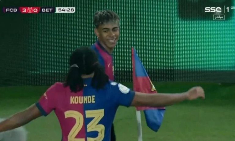 Watch the sci-fi moment created by Lamine Yamal in this exceptional goal that has become the talk of the entire world