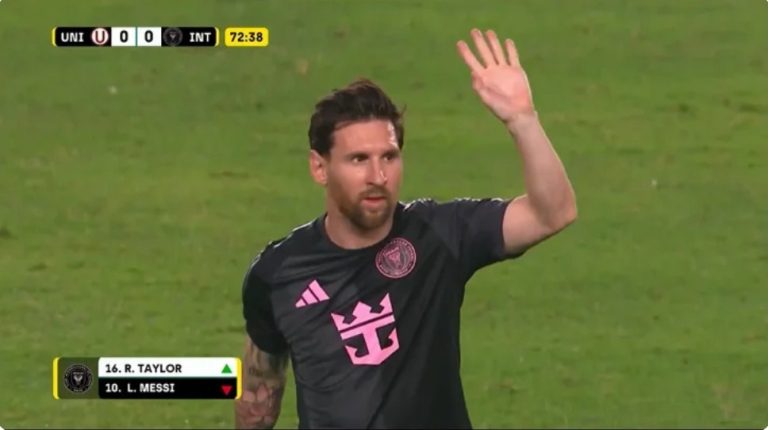 An unparalleled shocking scene takes place between Messi and the fans of the opposing team the moment he leaves the stadium with his team, Inter Miami