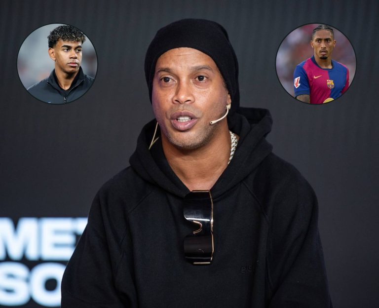 Neither Yamal nor Raphinha… Barcelona legend, the magician Ronaldinho, reveals the best player at Barcelona this season and showers him with unprecedented praise