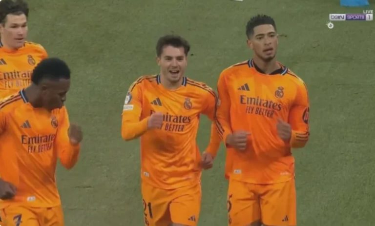 The dramatic scene that led to Real Madrid’s decisive winning goal in the final moments against Manchester City