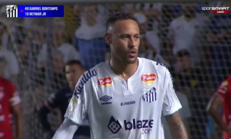 The show-off moment from Neymar that requires scientists and experts to explain to the world what he did with his team Santos today