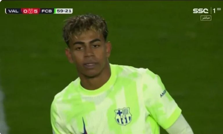 Watch the legendary way Lamine Yamal invented to score a fantastic goal