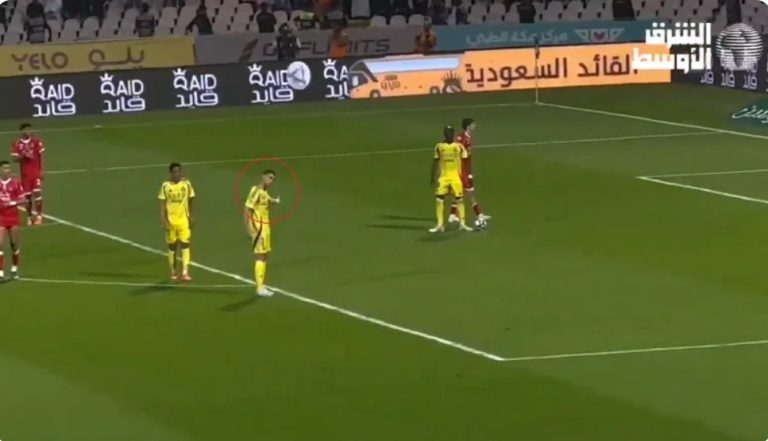 The historical moral scenario that took place between Cristiano Ronaldo and Sadio Mané