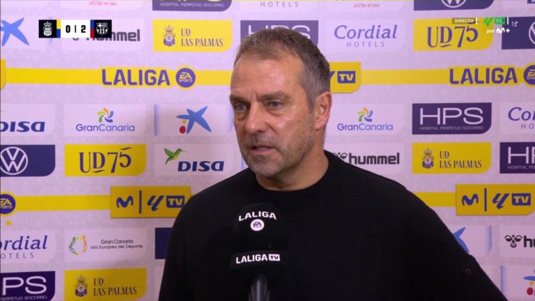 After the tough win over Las Palmas… Hansi Flick praises Barcelona’s star and acknowledges his role in securing the victory for Barcelona tonight