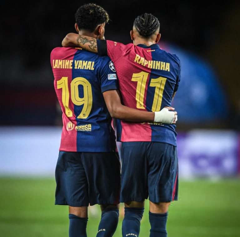 After the well-deserved qualification against Benfica… Rafinha and Yamal, the best duo in Barcelona this season, are in a state of out,rage after the match due to the team’s disastrous star