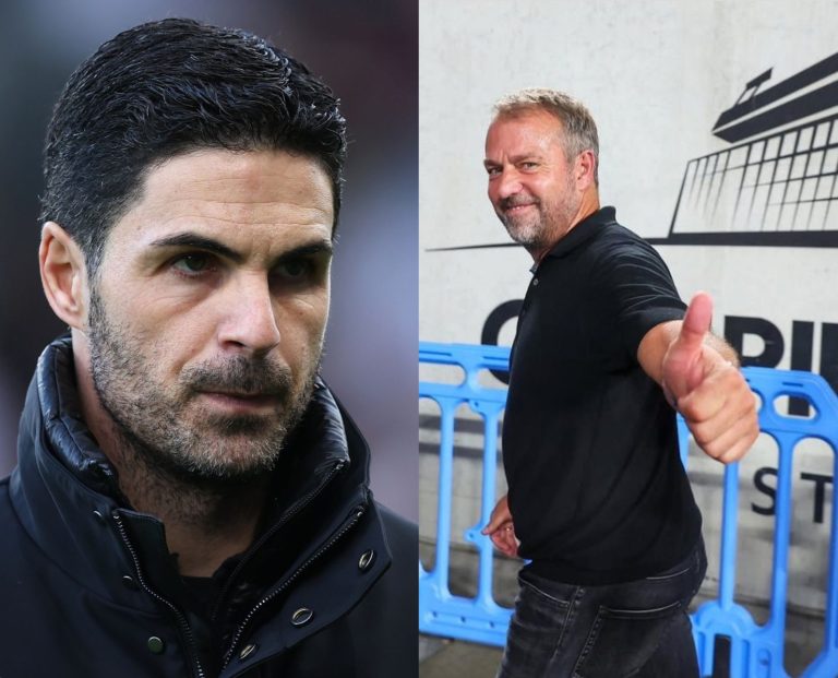 Mikel Arteta performs a lifetime favor for Hansi Flick by ruling out a move for this world-class striker, opening the door for Barcelona to sign the player