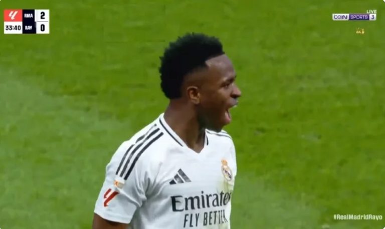 The first historic display scene to be immortalized in La Liga will be recorded in the name of Brazilian Vinícius Júnior, due to the hu,miliating way he used to score Real Madrid’s winning goal