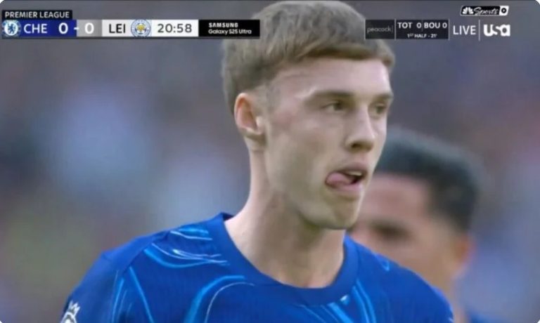 A rare and strange event has happened to Cole Palmer, Chelsea player