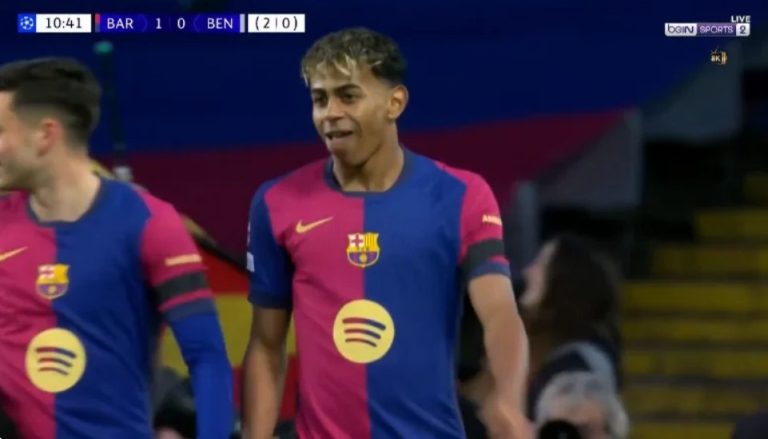 Impossible, expel Lamin Yamal from Barcelona immediately and save the UEFA Champions League clubs from the football myth and miracle he created with this goal against Benfica