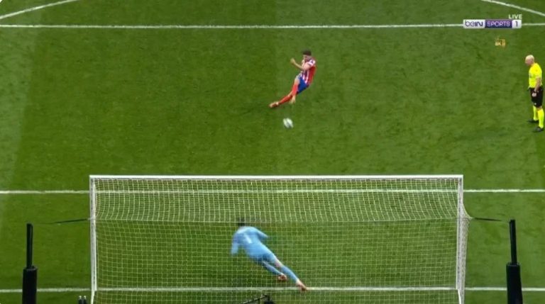 For the first time in history, Alvarez’s world-class penalty leads to Real Madrid’s qualification and Atlético Madrid’s elimination from the UEFA Champions League in a scene that defies logic and reason