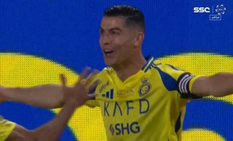 Watch Ronaldo’s incredibly quick goal in the Roshn Saudi Pro League today