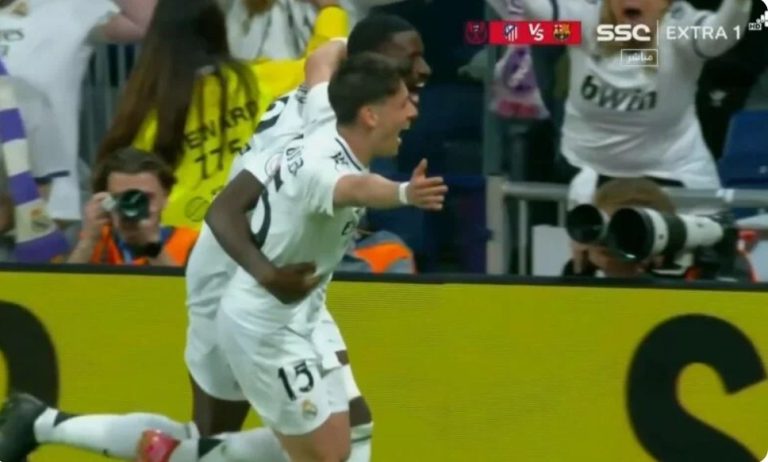 Crazy moment: Arda Güler seals Real Madrid’s progression to the Copa del Rey final with this world-class assist, which was converted into a goal by Rüdiger into the net of Real Sociedad.