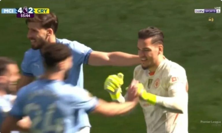 Watch: Brazilian goalkeeper Ederson makes history with Manchester City in a sensational way, scoring a goal the whole world will be talking about.