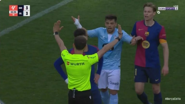 Watch Barcelona’s insane winning goal against Celta Vigo and the incredible comeback led by Raphinha in the final seconds before the end!