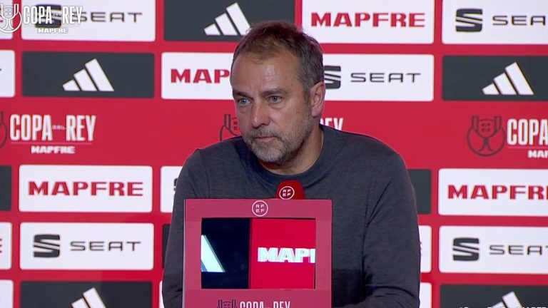 After overcoming Atlético and setting up a date with Real Madrid in the cup final… Hansi Flick warns Ancelotti and makes it clear: I have the most influential player in my team!