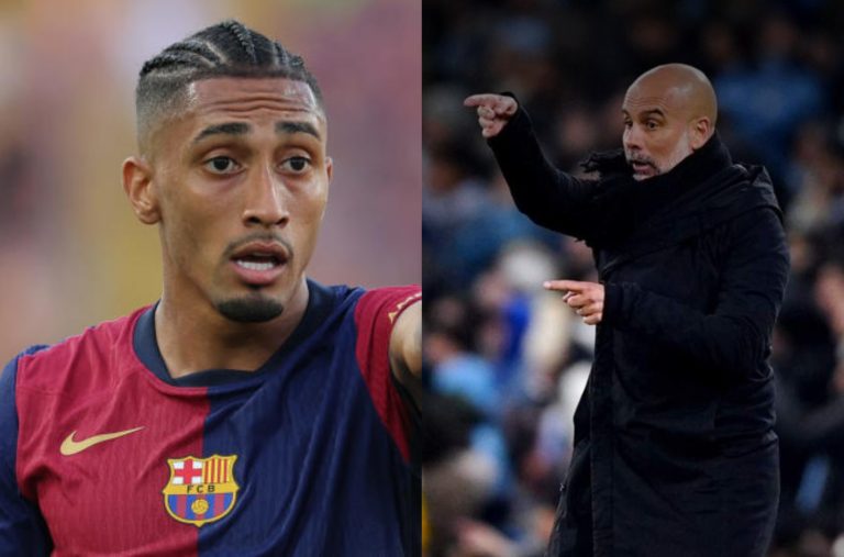 Pep Guardiola asks Manchester City’s management to halt the signing of Raphinha and shifts his focus toward a prominent Real Madrid star!