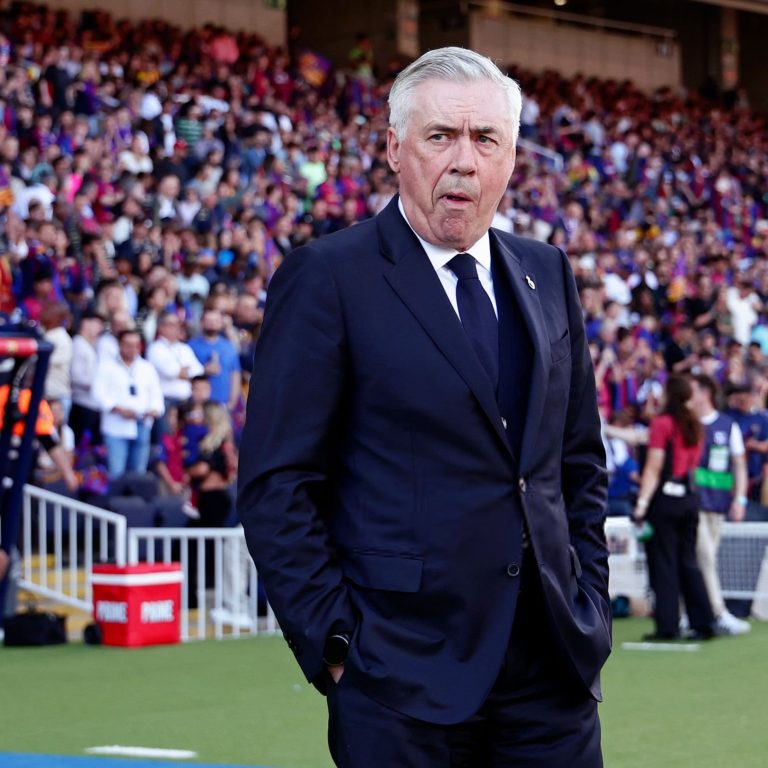 After the fourth consecutive defeat to Barcelona and the loss of La Liga… Ancelotti holds three Real Madrid players responsible for the crushing defeat and losing the league title!