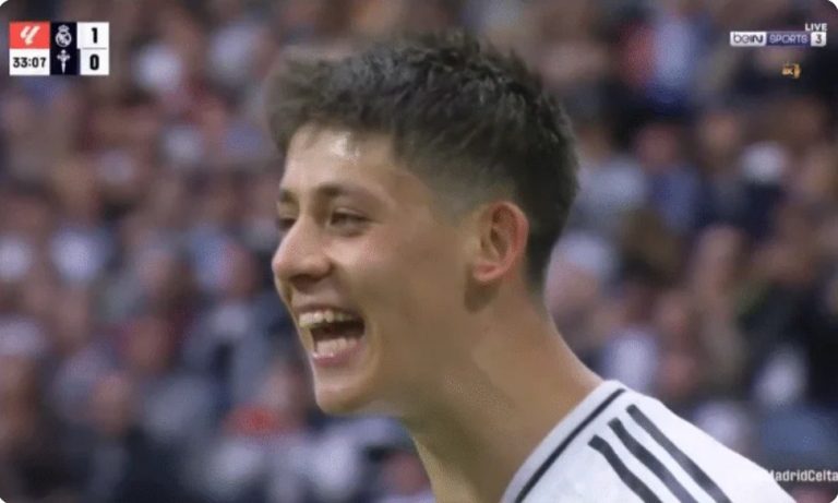 Historic moment: Turkish star Arda Güler terr,ifies La Liga and all of Europe as he scores a legendary goal that left every fan in the stadium stunned.