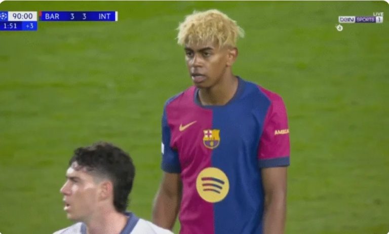 The shocking and bizarre scene from Lamine Yamal that made all the fans rise to their toes and hold their heads.