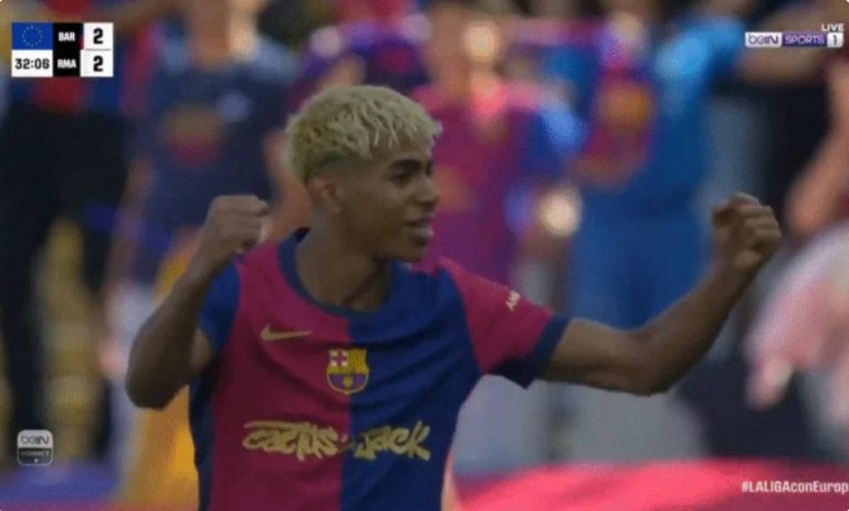 A historic moment! The match commentator erased the legacy of Ronaldo and Messi live on air because of what the phenomenal Lamine Yamal did in this unbelievable goal against Real Madrid in today’s El Clásico.