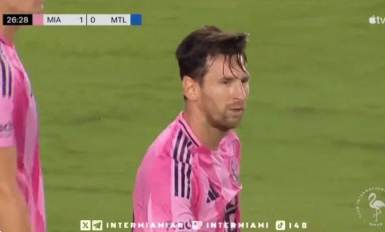 Watch Messi’s stunning goal against Montreal in today’s MLS match.
