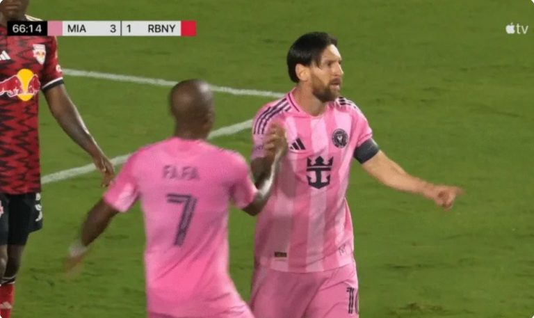 The first goal in the American league turns into an earth,quake that shakes the foundations of the stadium after the extraordinary genius strategy Messi used in this legendary scene.