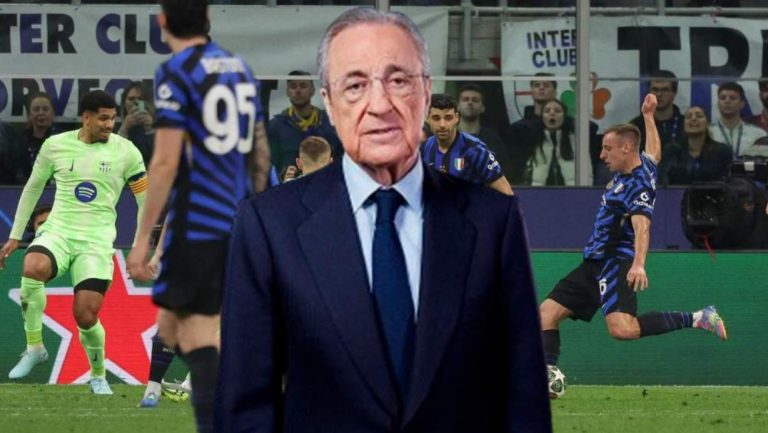 Florentino Pérez is stunned by the incredible performance delivered by the Inter Milan star against Barcelona in the Champions League semi-final!