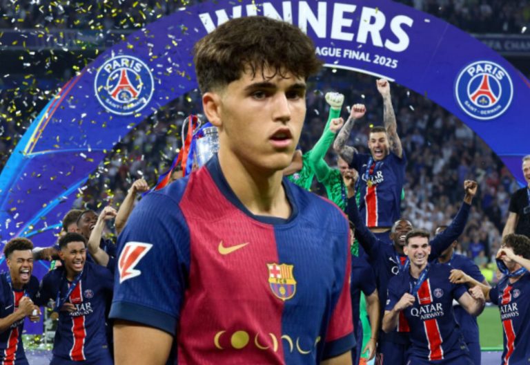 After winning the UEFA Champions League with a historic 5-goal thrashing of Inter Milan, Paris Saint-Germain’s young star puts Pau Cubarsí in a difficult position!