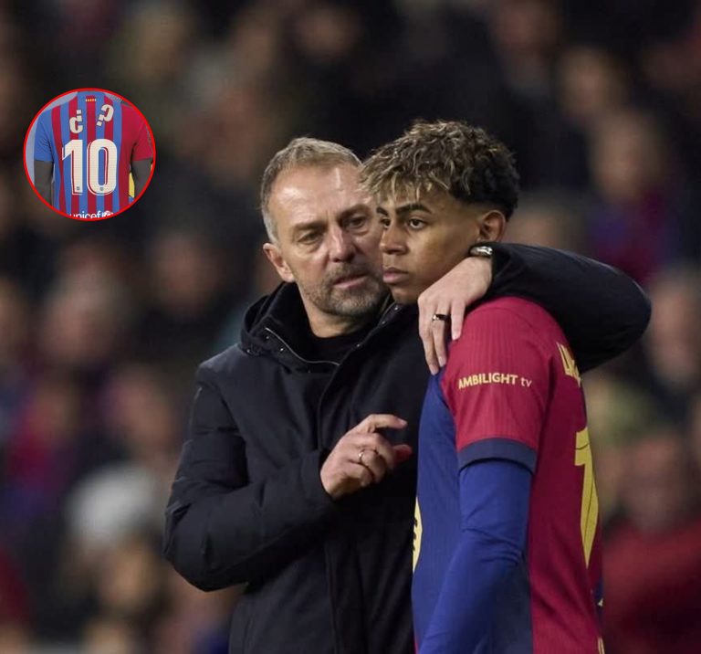 Hansi Flick sparks tension in the dressing room and declares to everyone: Lamine Yamal will not be the one to wear the number 10 shirt at Barcelona!