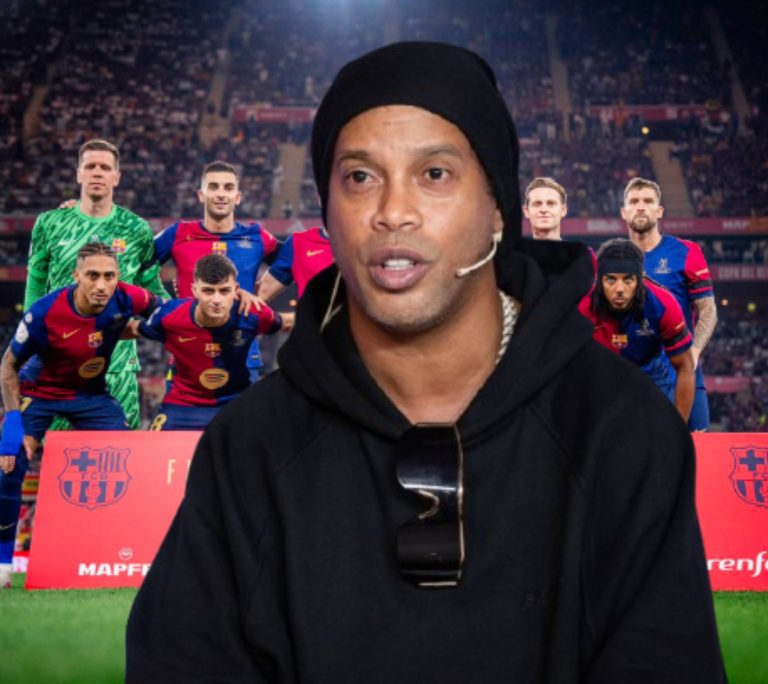 Barcelona legend and Samba wizard Ronaldinho surprises everyone and advises the club’s management and Hansi Flick to sign this legendary player!