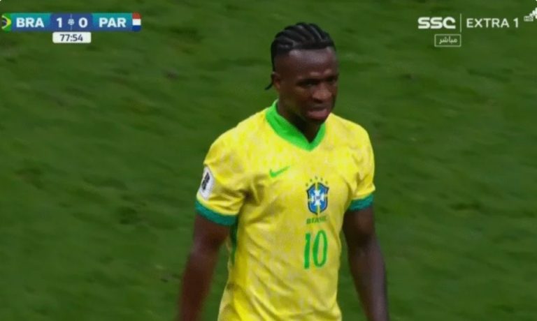 Watch the moment Vinícius Júnior was substituted after suffering a sudden injury during the Brazil vs. Paraguay match a scene that stopped the hearts of Madridistas around the world!