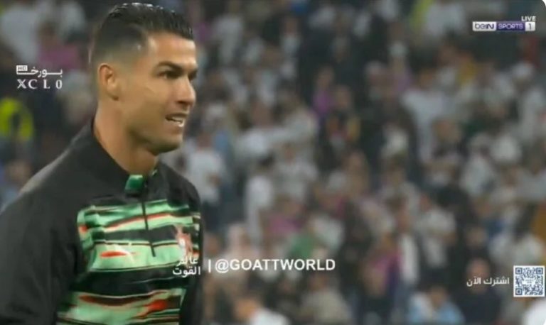 The moment that caused the postponement of the Portugal vs Germany match in the UEFA Nations League semi-final today.