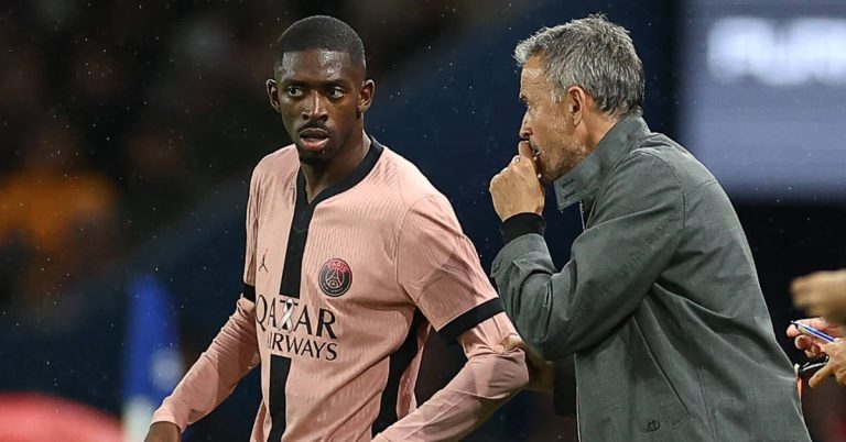Dembele and Enrique spark a crisis at Paris Saint-Germain… Unprecedented pressure to sign Barcelona’s talented star!