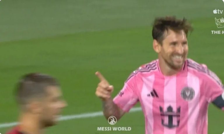 Watch Messi’s incredible way of scoring a world-class goal against New York today.