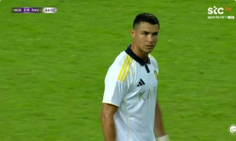 Watch Ronaldo’s stunning first goal today against Rio Ave in the Portuguese league.