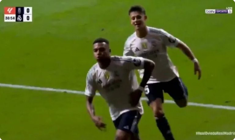 Video: Mbappé’s sensational goal against Real Oviedo – assisted by Güler in today’s La Liga match.