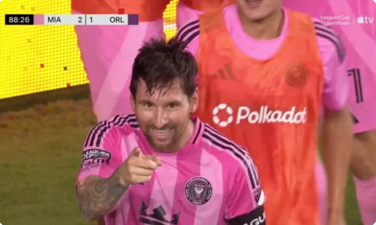 Watch Messi’s incredible second goal that secured his team’s qualification to the Leagues Cup final, and his wild celebration with his children in the stands amid a terri,fying, hysterical eru,ption that shook the entire stadium.