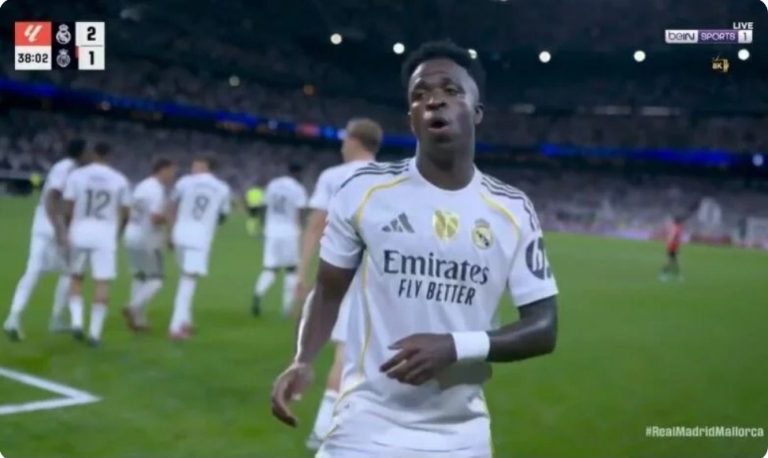 Watch Vinícius Júnior’s world-class goal that brought Real Madrid back into the match with an incredible comeback in less than two minutes.