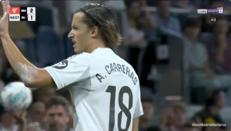 Watch Carreiras’ incredible save for Real Madrid, denying a certain goal for Real Mallorca today.