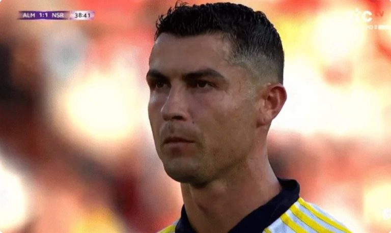 Watch the bizarre scenario that unfolded between Ronaldo and the Almeria goalkeeper, and the perfect way Ronaldo used to take a penalty he earned himself and converted in an indescribable manner.