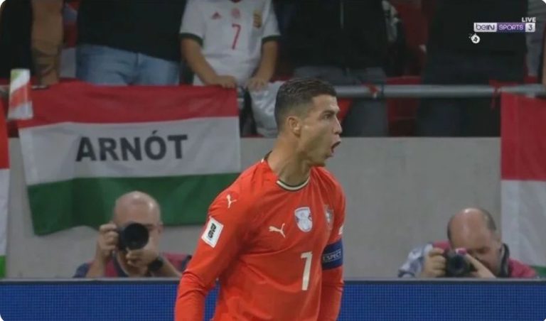 Watch Ronaldo’s decisive goal against Hungary in the World Cup qualifiers and the eerie silence that fell over Puskás Aréna in Hungary.