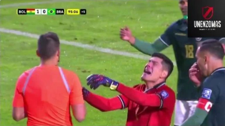 Watch the crazy final seconds of the Brazil vs Bolivia match in the qualifiers and the moment the final whistle was blown.