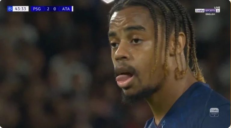 Watch Paris Saint-Germain’s strange and bizarre penalty against Atalanta in the Champions League – Barcola in a strange moment.