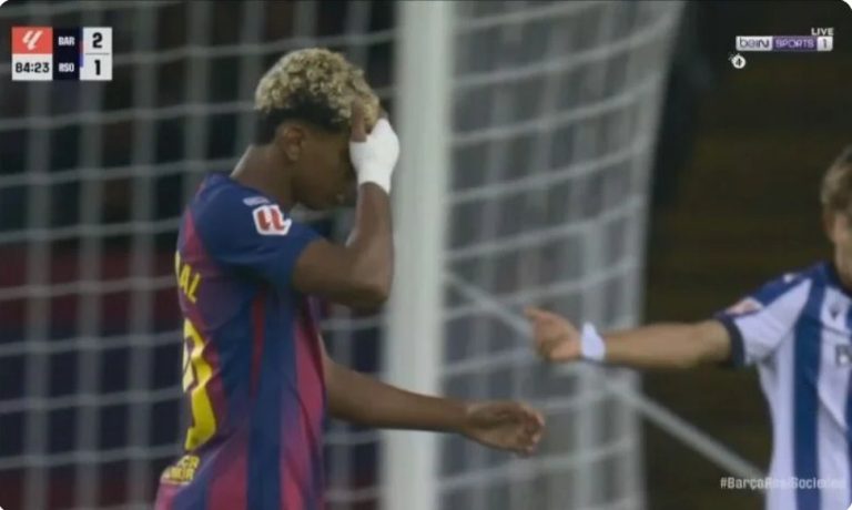 Watch the madness that happened between Barcelona and Real Sociedad and the incredible scenario that cannot be described with words.