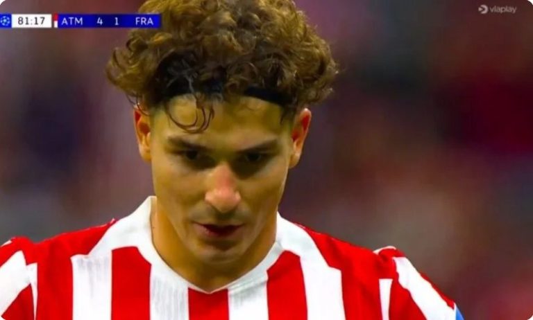 Watch Álvarez’s strange penalty kick against Eintracht Frankfurt, and the unusual moment that occurred during the execution, along with the goalkeeper’s reaction who anticipated it.